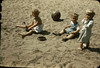 SmugMug > all-time keyword > baraboo > Sally and Chuckie on Baraboo sand, 1948